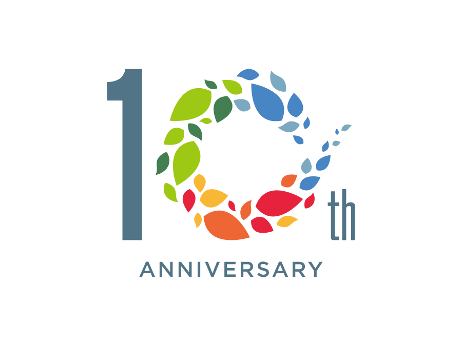ロゴ：10th Anniversary